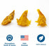 Best Bully Sticks Chicken Breast Dehydrated Dog Treats - 24 oz. - All Natural High Protein Real Chicken Jerky Chews