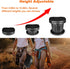 Boreeman 400lbs, Portable camping Toilet, Foldable and Height Adjustable, Load Capacity with Carrying Handle, Perfect