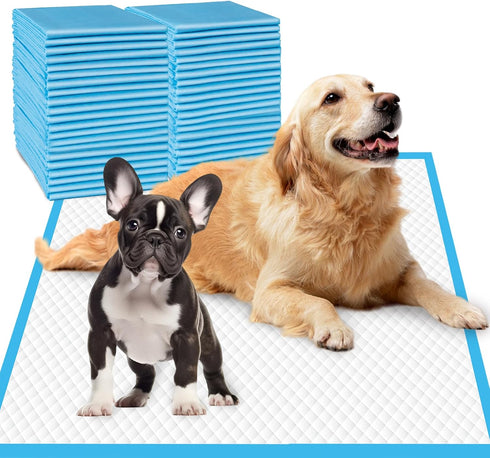 Dog Pee Pads Extra Large 30"x36", 40-Count, Leak-Proof Super Absorbent Disposable Training Pads