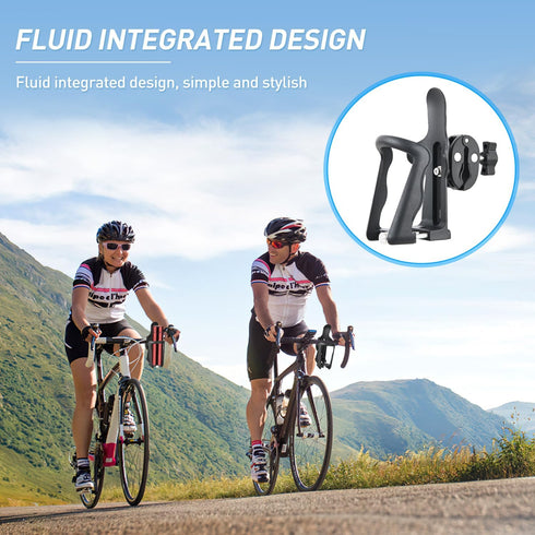 Frokom Motorcycle Cup Holder, Adjustable Bike Water Bottle Holder for 1.95”- 2.75” Handlebar, Universal Size