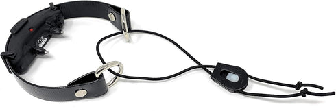 Sparky Pet Co Black Surefit ECollar Replacement Strap - Waterproof Bungee Dog Collar for Electronic Training