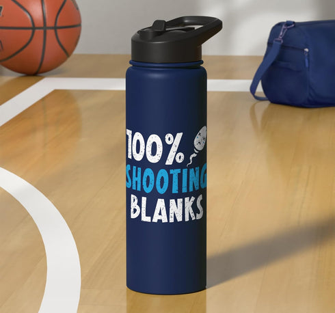 Vasectomy Birth Control SteMi Apparel 100% Shooting Blanks Vaectomy Survivor Birth Control Stainless Steel Insulated