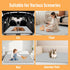 46 x32 Silicone Pet Cage Liner Mat, Small Animals Floor Bed Mat Washable & Reusable Rabbit Playpen Mat, Pet Training