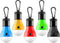 FLY2SKY 5 Packs Portable Tent Lamp, LED Camping Light Bulb with Clip Hook for Emergency, Hiking, Backpacking
