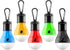 FLY2SKY 5 Packs Portable Tent Lamp, LED Camping Light Bulb with Clip Hook for Emergency, Hiking, Backpacking