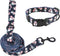 Luvable Friends Unisex Medium Pet Collar and Leash Set, Floral