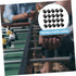 20pcs Foosball Rod Caps for Standard Tables End Caps for Soccer Game Accessories Protective Covering for Easy