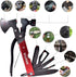 Multitool Camping Accessories Survival Gear, 14 in 1 Camping Kit with Axe Hammer Saw Screwdrivers Pliers Bottle Opener and more, Unique Birthday Gifts for Men,Best Dad Presents by GIRIAITUS