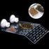 2 Pieces Large Turtle Basking Platform, Transparent Fish Tank Aquarium Platform with Suction Cups