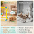 0-6 TOOGE Upgraded Puppy Play Gym: Small Dog Puppy Jungle Gym Playground Adjustable Hanging Dogs Enrichment Chew Toys