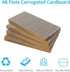AGYM Cat Scratchers 4 Packs, Large Cardboard Scratching Pad for Indoor Cats and Kittens, Easy for Cats to Scratch