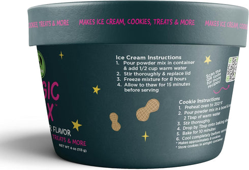 Magic Mix - Peanut Butter Flavor, 4oz All-in-One Powdered Treat Mix for Dogs, Just Add Water