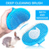 4 Pieces Rabbit Grooming Kit, Includes Rabbit Hair Remover, Grooming Brush, Steel Comb & Double-Sided Comb