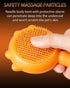 Awpland Pumpkin Cat Brush with Release Button, Pumpkin Shape Self-Cleaning Hair Brush for Dogs Cats and Rabbits
