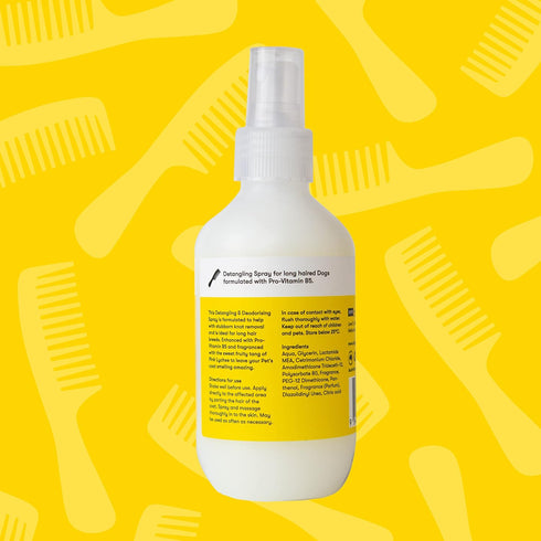 Detangling Spray Dematting - 200ml Detangler Spray for Dogs (Bundle of 2)