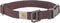 Carhartt Nylon Duck Dog Collar, Large, Fully Adjustable Durable 2-Ply Cordura Nylon Canvas, Deep Wine