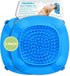 Aquapaw Premium 2-Pack Dog Lick Mat with Suction Cups, Slow Feeder for Treats & Peanut Butter, Blue