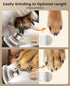 2 1 Trimmer 35dB oneisall in Quiet Paw and Dog Nail Grinder with LED Lights, Dog Paw Grooming Kit Rechargeable Cordless