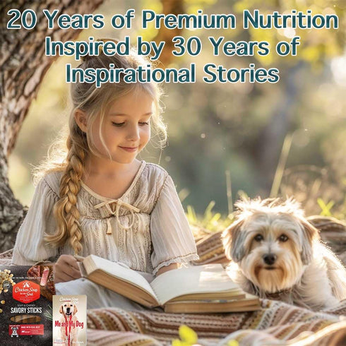 32oz Chicken Soup for The Soul All Natural Premium Savory Sticks Soft & Chewy Dog Treats, Real Beef First Ingredient