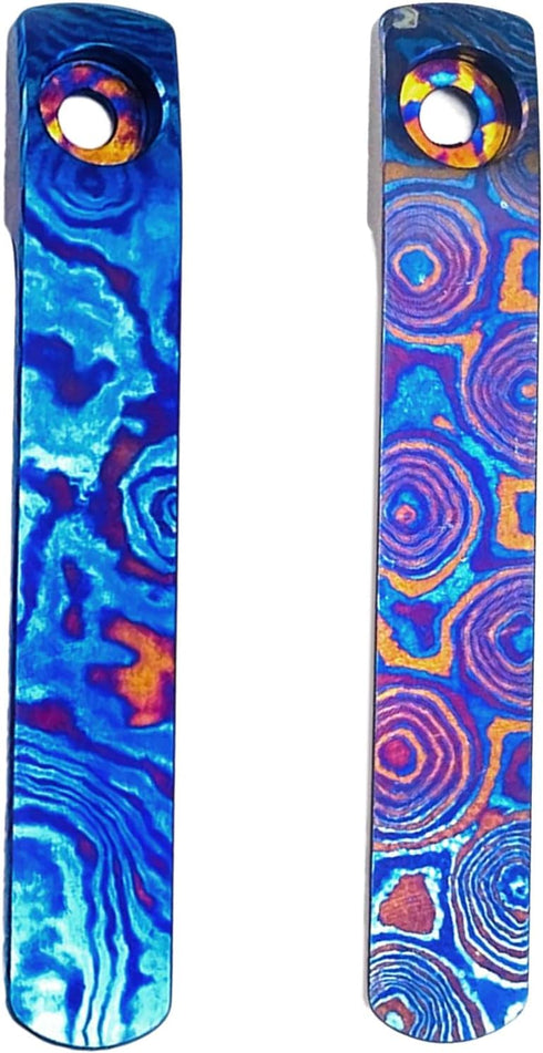 Obotsnoi Alloy Damascus Clip Premium Pocket Suitable with Select Cutter Models Sturdy Pocket Produced to Fit