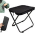 Generic Collapsible Stool,Upgraded13 inch Portable Camping Chair,1.3 lbs Ultralight Folding Stool,Camping Stool with