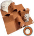 Interactive Cat Tunnel Mat for Indoor Cats, 4-Way Felt Cat Cave with