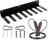 Heavy-Duty Gym Storage Rack + Jump Rope, Wall Mount Organizer for Weights & Gym Equipment