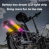 LED Bike Frame Light Strip - Waterproof RGB Colorful Lamp for Night Riding, Can Be Cropped, 2 * 1.64ft Outdoor Bike