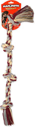 Mammoth Flossy Chews Color Rope Tug – Premium Interactive Dog Rope Toy