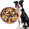 Slow Feeder Dog Bowls for Medium Small Large Breeds, Non-Slip Cat Bowl with Suction Cup, Durable Food-Grade Silicone