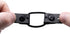 Educator Extra Small Dog Mini Double Bungee Collar, Biothane, Waterproof, Adjustable, 3/4-Inch, Black