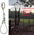 DANGONGLI 2-Packer Set 304 1200 lbs Goat and Deer Hunting Hanging Tool Stainless Steel Quick-Release Hoof Hook Designed