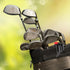 Kisangel Putter Clip on Holder, Club Holder for Golf Bag, Putter Clamp Golf Accessories