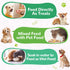 Freeze Dried Chicken Heart Pet Treats - High Protein Freeze-Dried Pet Food for Dogs, Cats, 3.2oz, Rawhide Free, Gluten
