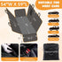 100% 600D (54" 59" Dog Car Seat Cover for Back Seat Waterproof, Long-Lasting and Soft Nonslip Backseat Cover for Cars