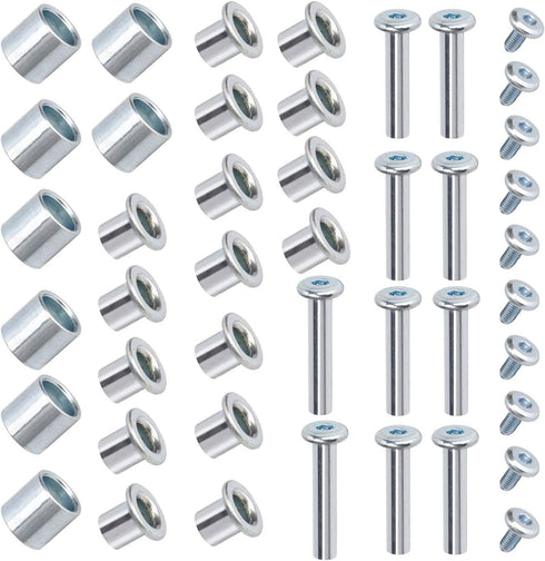 TOBWOLF Inline Skate Axle Spacer Screw Replacement - Aluminum Alloy Rollerblade Skate Wheel Bearing Spacer with Axle &