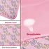 SEIS Dog Ice Pad, Ice Silk Cats Kennel Mat, Pet Cooling Pad for Summer (Pink, L)