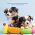ZippyPaws Deluxe Caterpillar Dog Toy, 30" Squeaky Pet Toy for Medium & Large Dogs, Soft Plush Chew Toy