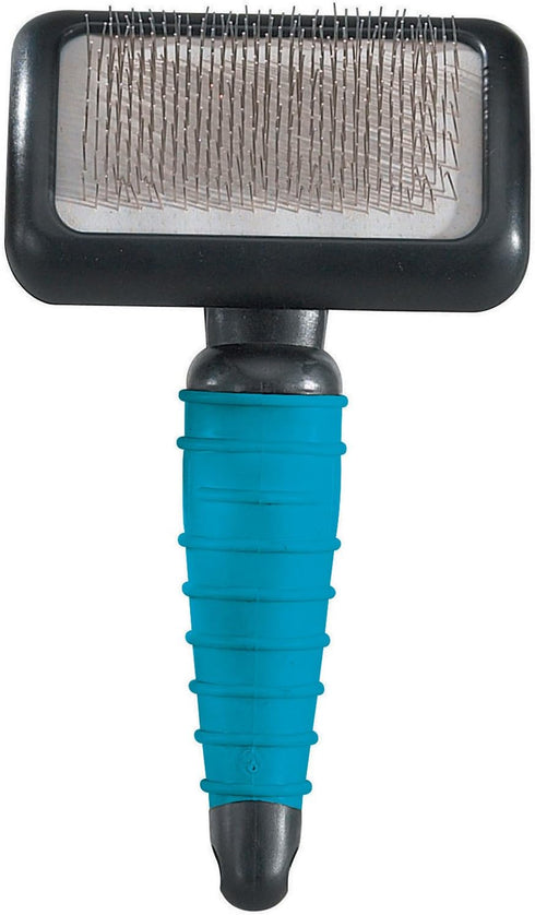 Master Grooming Tools Ergonomic Slicker Brushes — Molded Brushes for Grooming Dogs - Medium, 4" x 2½" Set of 3