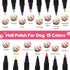 Dog Nail Polish Pens - Quick Dry, 15 Colors Pet Nail Polish Set for DIY Stylish Dog Nail Art - Non Toxic and Easy to Use