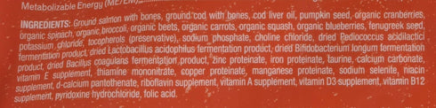 Stella & Chewy's Freeze Dried Raw Savory Salmon & Cod Meal Mixer – Grain Free Dog Food Topper, 18 oz Bag for Small &