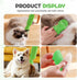 GHSGHS 2-in-1 6.29x4.72x0.39in (Black,1) Self Grooming Cat Brush Toy - Interactive Cat Groomer & Massage Brush