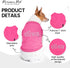 Parisian Pet Dog T-Shirt with 'Diva' Embroidery - Breathable Pink Sleeveless Vest for Large Dogs 3XL