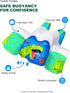AEOCOO 20-30-50-60-70 1-3-5-6-9 Swimming Swimmies, Puddle Float Jumper Pounds, Toddler Swim Vest for Years Old, Pool