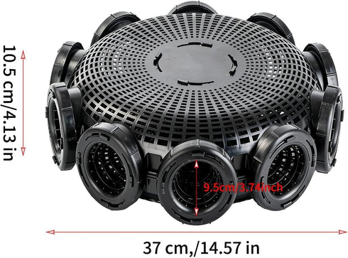Generic Crab Trap | Outdoor Fishing Mesh Catching Cage,Saltwater Fishing Trap - for Saltwater Freshwater Pond Lake