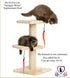 Pet Fit For Life 5 Piece Kitten Toy Refill Pack, Replacement for Indoor Cat's Interactive Wand, 5 Assorted Soft