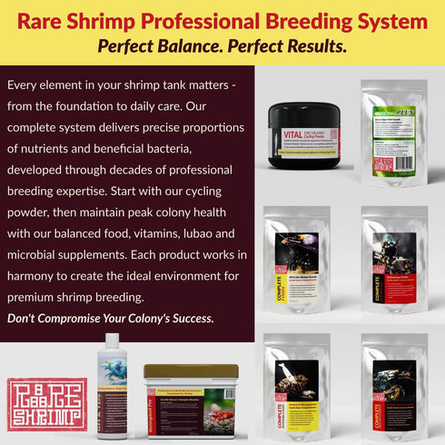 Setups (1L) ShrimpSoil Pro - Freshwater Shrimp & Aquatic Plant Soil | Professional Buffering Substrate for Caridina