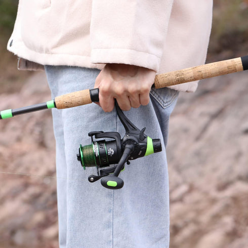 Sougayilang Spinning Reel, 13+1 Stainless Steel BB Bait Feeder Carp Fishing Reel for Freshwater and Saltwater