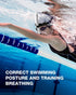 ZIONOR Unisex-Adult Swim Training Snorkel with Swim Cap for Lap Swimming in Pool and Open Water