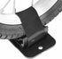 Yosoo Car Roof Bike Rear Wheel Bracket, Aluminum Alloy Rooftop Mount Holder for Mountain Bikes, Bicycles, EBikes